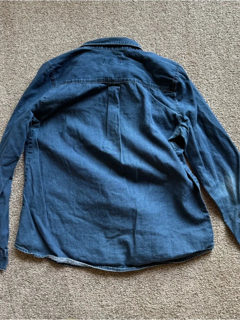 100% Cotton Old Navy Button Down Long Sleeve Shirts Lot of Three - Picture 5 of 13